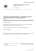 Book cover for Technical Circular 2 - Petroleum and Natural Gas Industries - Materials for Use in H2S-Containing Environments in Oil and Gas Production - Part 3:  Cracking-Resistant CRAs (Corrosion Resistant Alloys) and Other Alloys