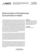 Book cover for Determination of Phosphonate Concentration in Water