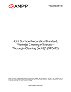 Book cover for Waterjet Cleaning of Metals - Thorough Cleaning