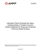 Book cover for Laboratory Test to Evaluate the Vapor-Inhibiting Ability of Volatile Corrosion Inhibitor Materials for Temporary Protection of Ferrous Metal Surfaces