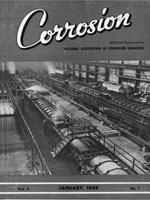 Corrosion Cover Image for Volume 5, Issue 1
