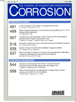 Corrosion Cover Image for Volume 53, Issue 6
