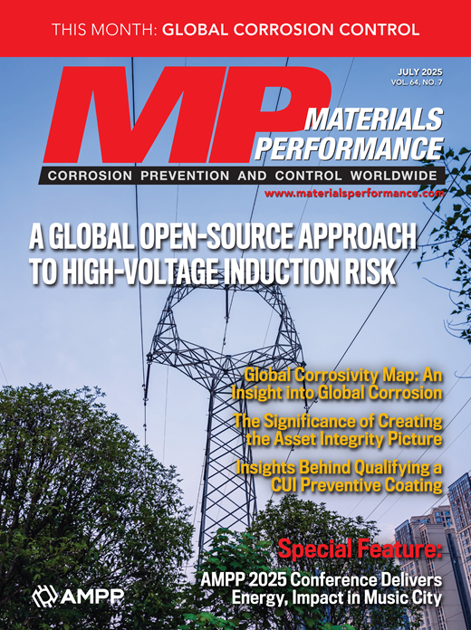 Materials Performance Cover Image for Volume 64, Issue 7